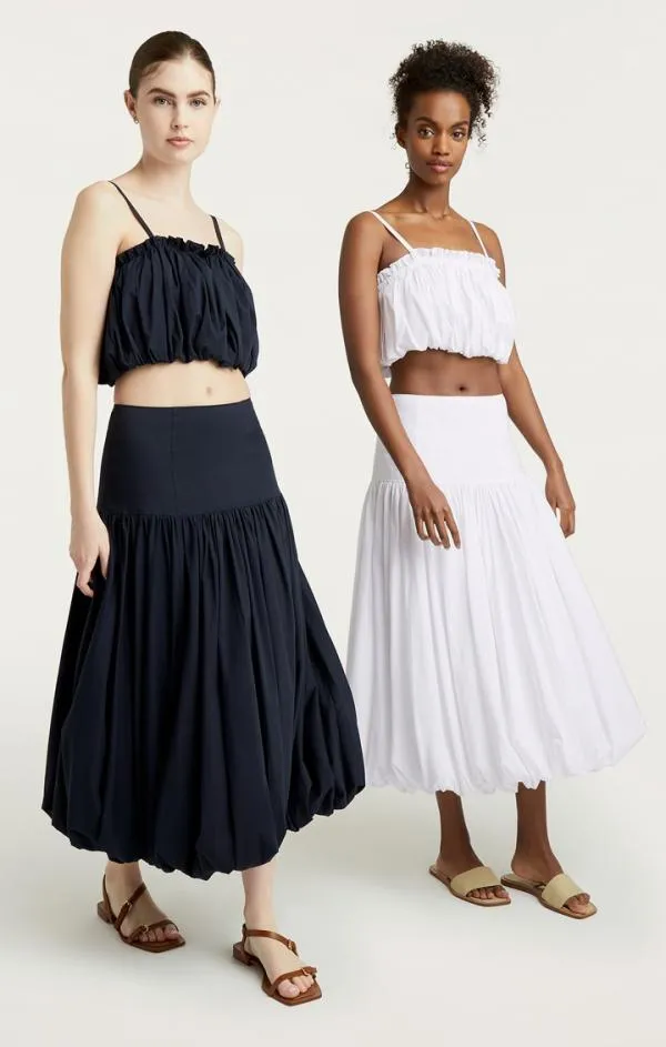 Cinq Sept Ellah Skirt White Women Skirts