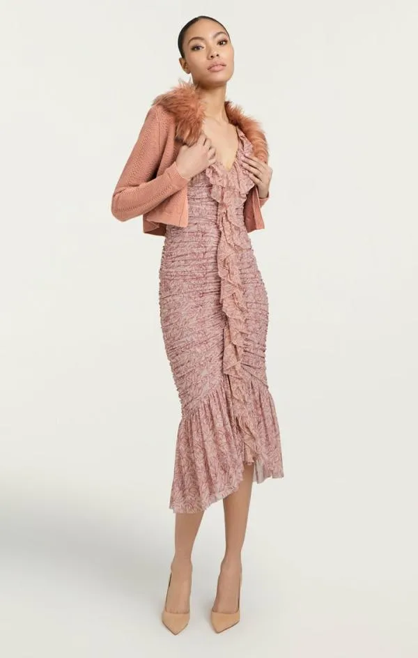 Cinq Sept Isa Cardigan Blusher Women Long Sleeve Tops