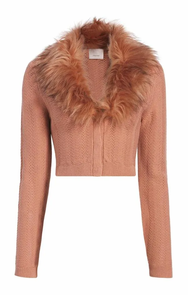 Cinq Sept Isa Cardigan Blusher Women Long Sleeve Tops