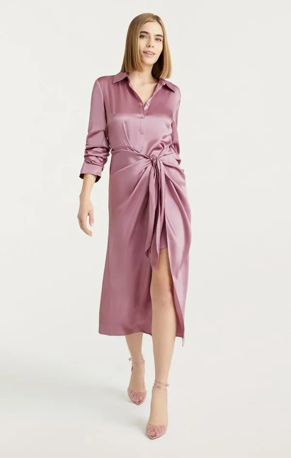 Cinq Sept Jacey Dress Warm Mauve Women Midi