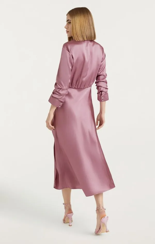 Cinq Sept Jacey Dress Warm Mauve Women Midi