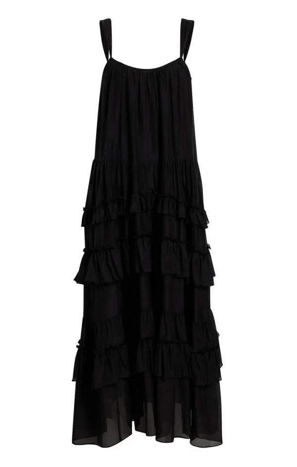 Cinq Sept Kandra Dress Black Women Midi