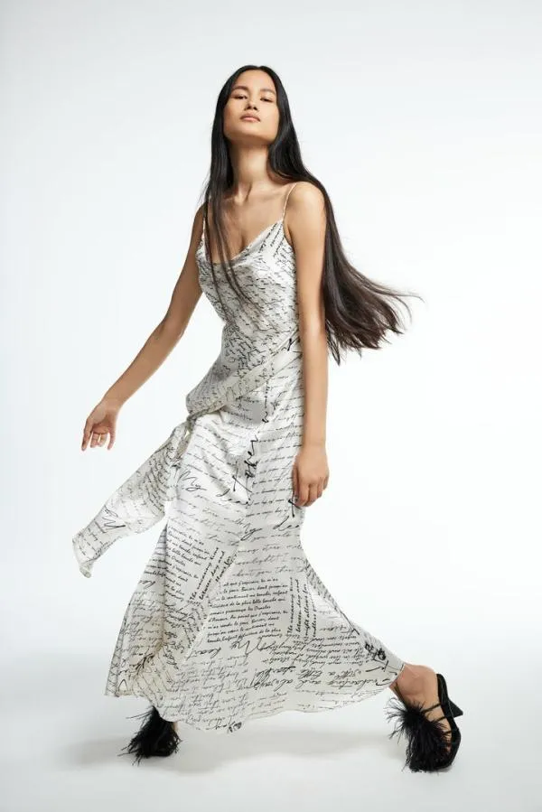 Cinq Sept Mon Amour Milana Dress Ivory Multi Women Midi