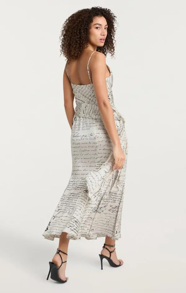 Cinq Sept Mon Amour Milana Dress Ivory Multi Women Midi