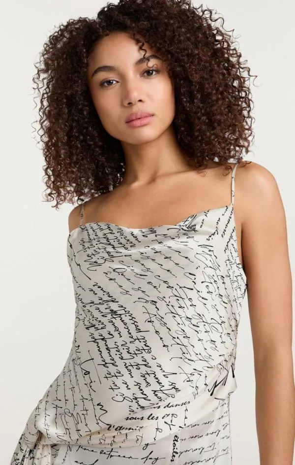 Cinq Sept Mon Amour Milana Dress Ivory Multi Women Midi