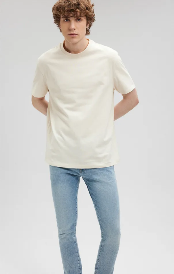 Classic Crew Neck TShirt In Birch Men Mavi Jeans TShirts Classic Crew Neck TShirt In Birch Men Mavi Jeans TShirts