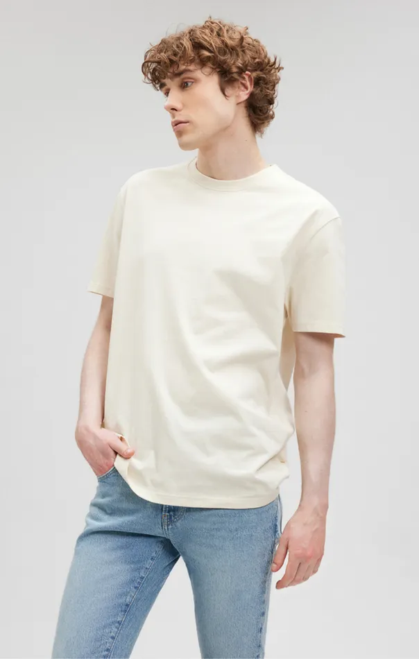 Classic Crew Neck TShirt In Birch Men Mavi Jeans TShirts Classic Crew Neck TShirt In Birch Men Mavi Jeans TShirts