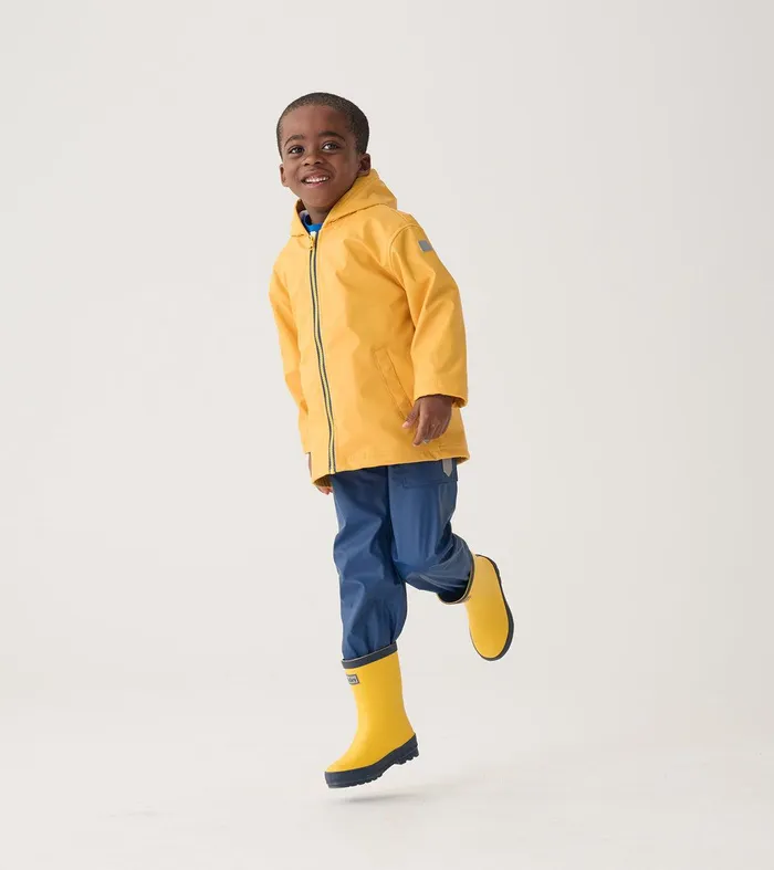 Classic Navy Kids Rain Pants Hatley