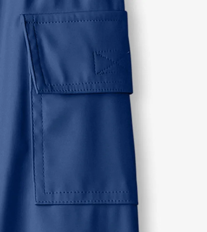 Classic Navy Kids Rain Pants Hatley