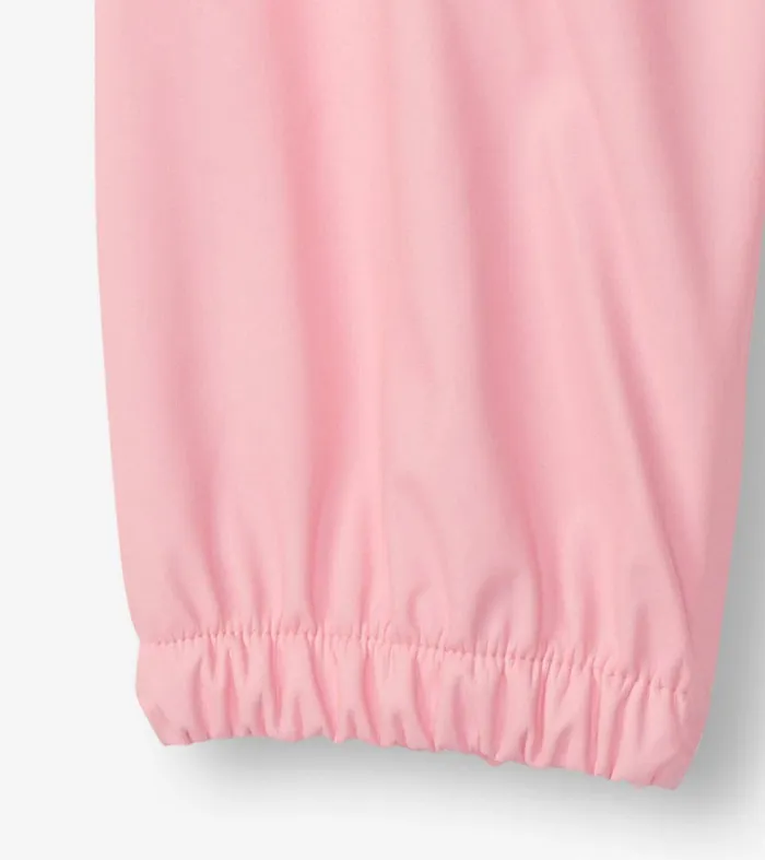 Classic Pink Kids Rain Pants Hatley