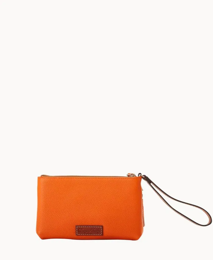 Collegiate Clemson Double Zip Wristlet Clemson ManWoman Dooney and Bourke Wallets Collegiate Clemson Double Zip Wristlet Clemson ManWoman Dooney and Bourke Wallets