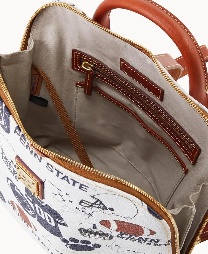 Collegiate Penn State University Zip Pod Backpack Penn State Woman Dooney and Bourke Backpacks Collegiate Penn State University Zip Pod Backpack Penn State Woman Dooney and Bourke Backpacks