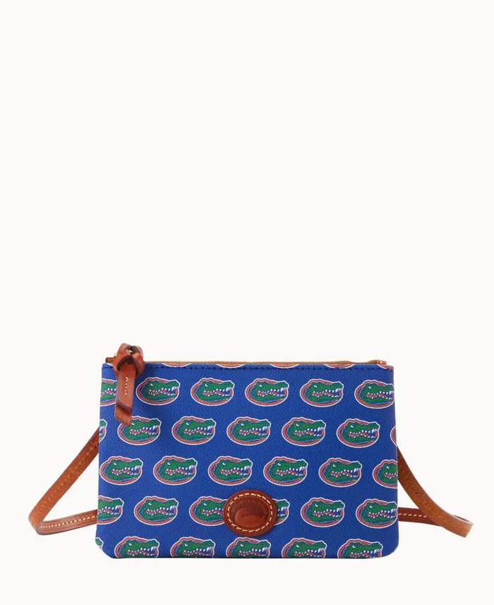 Collegiate University Of Florida Top Zip Crossbody University Of Florid Woman Dooney and Bourke Crossbodies Collegiate University Of Florida Top Zip Crossbody University Of Florid Woman Dooney and Bourke Crossbodies
