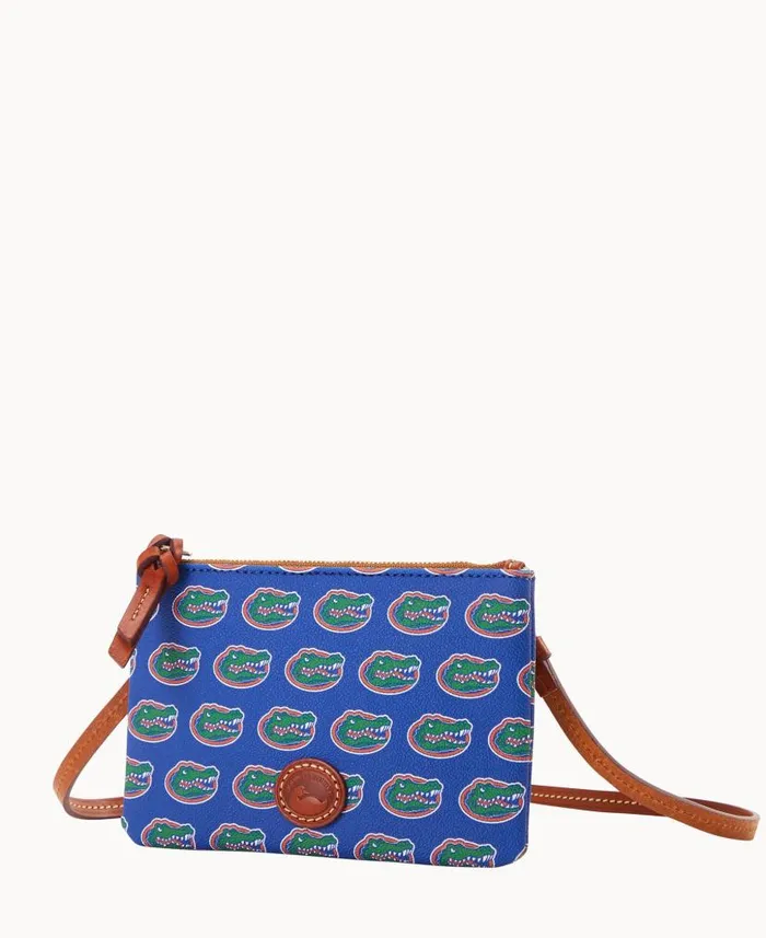 Collegiate University Of Florida Top Zip Crossbody University Of Florid Woman Dooney and Bourke Crossbodies