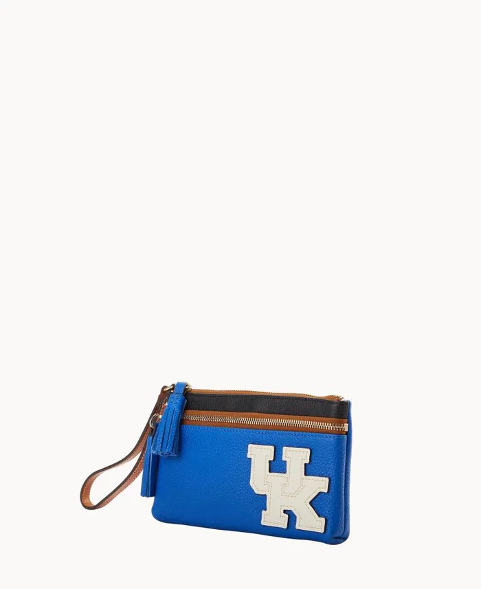 Collegiate University Of Kentucky Double Zip Wristlet University Of Kentucky ManWoman Dooney and Bourke Wallets Collegiate University Of Kentucky Double Zip Wristlet University Of Kentucky ManWoman Dooney and Bourke Wallets