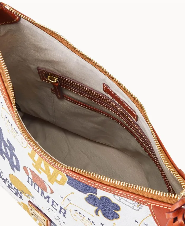 Collegiate University Of Notre Dame Hobo Notre Dame Woman Dooney and Bourke Shoulder Bags Collegiate University Of Notre Dame Hobo Notre Dame Woman Dooney and Bourke Shoulder Bags