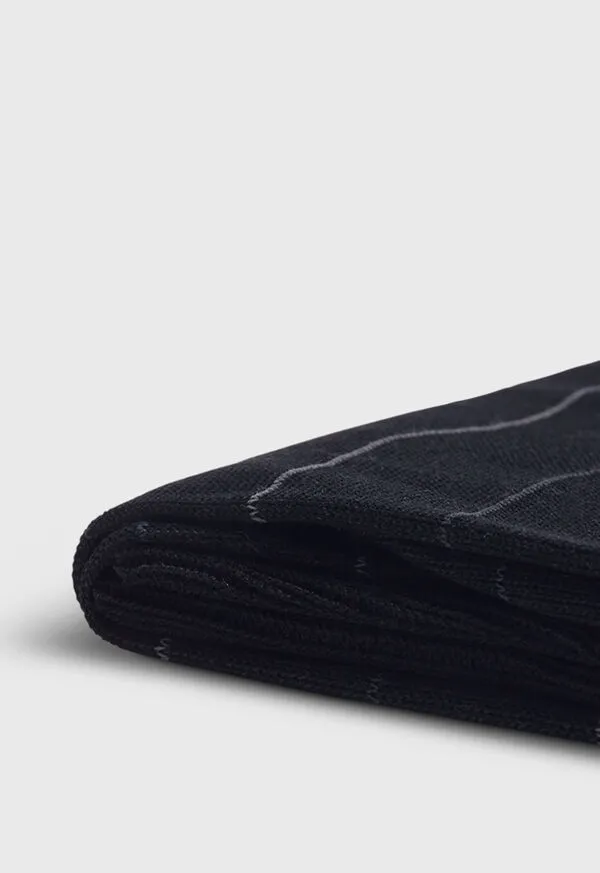 Cotton Horizontal Stripe Sock Black Socks Paulstuart Mens Cotton Horizontal Stripe Sock Black Socks Paulstuart Mens