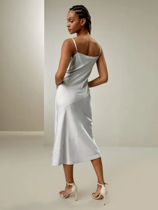 Cowl Neck Dress 8211 Luxurious 100 Silk Dresses Women Jumpsuits Lilysilk Dresses