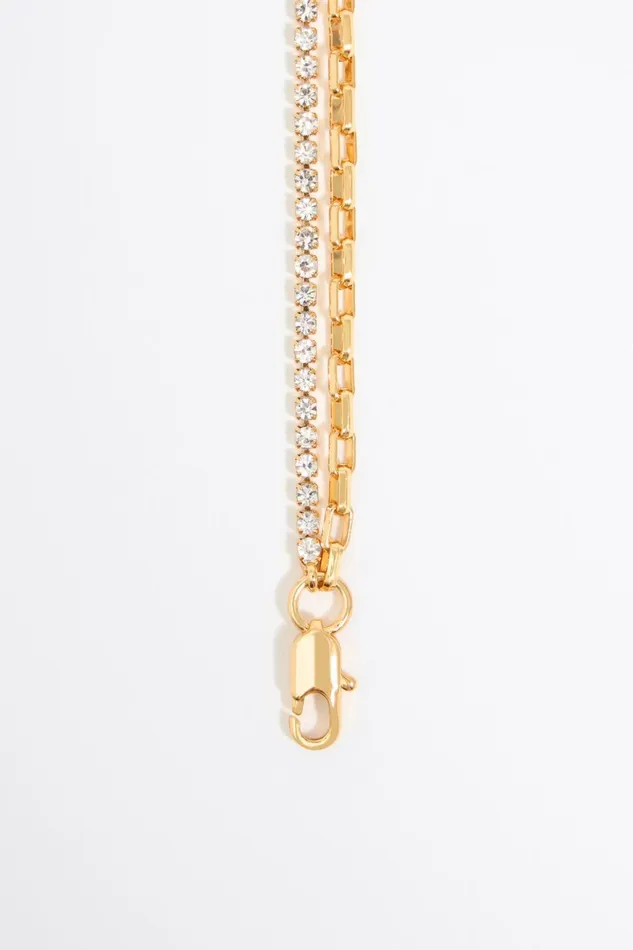 Crystal Necklace With Butterfly Ladybug And Bee Gold Women Bimba Y Lola Jewelry Crystal Necklace With Butterfly Ladybug And Bee Gold Women Bimba Y Lola Jewelry