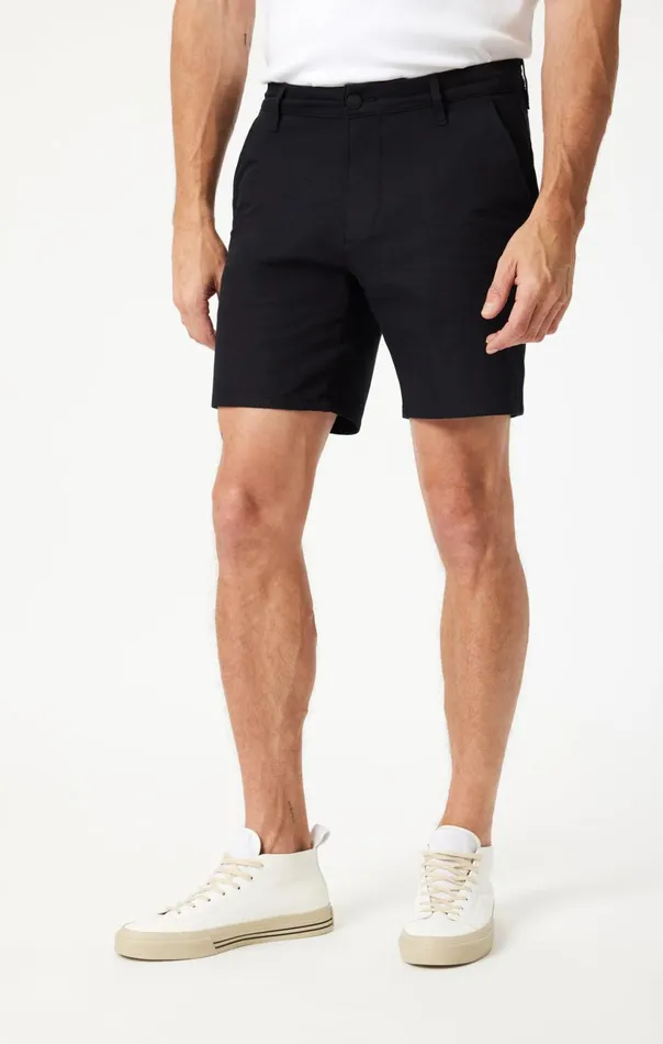 Darren Chino Shorts In Black True Move Men Mavi Jeans Shorts