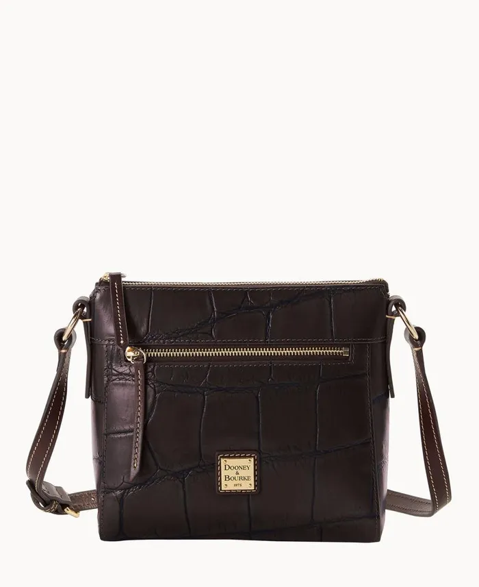 Denison Allison Crossbody Espresso Woman Dooney and Bourke Crossbodies