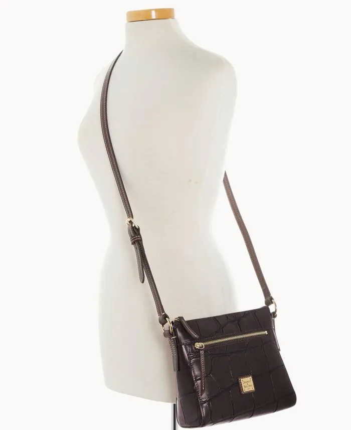 Denison Allison Crossbody Espresso Woman Dooney and Bourke Crossbodies