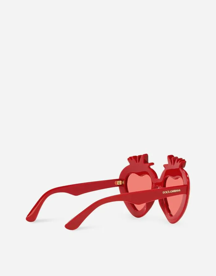 Dolce and Gabbana Accessories Children Farmer Sunglasses Red Dolce and Gabbana Accessories Children Farmer Sunglasses Red