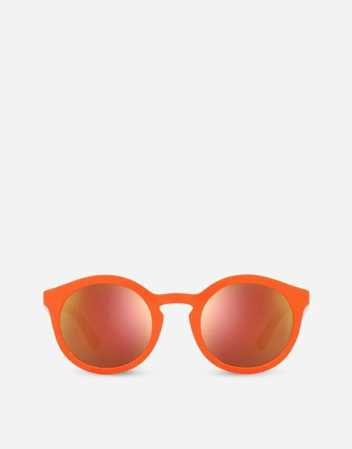 Dolce and Gabbana Accessories Children Gamers Sunglasses Orange