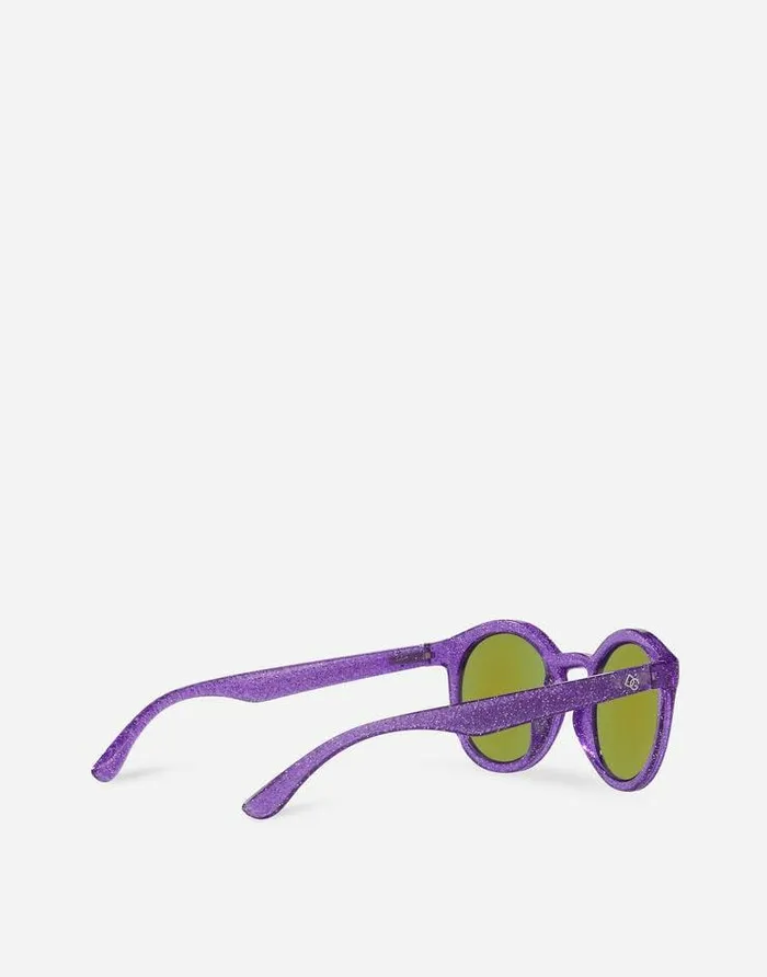 Dolce and Gabbana Accessories Children New Pattern Sunglasses Purple Dolce and Gabbana Accessories Children New Pattern Sunglasses Purple