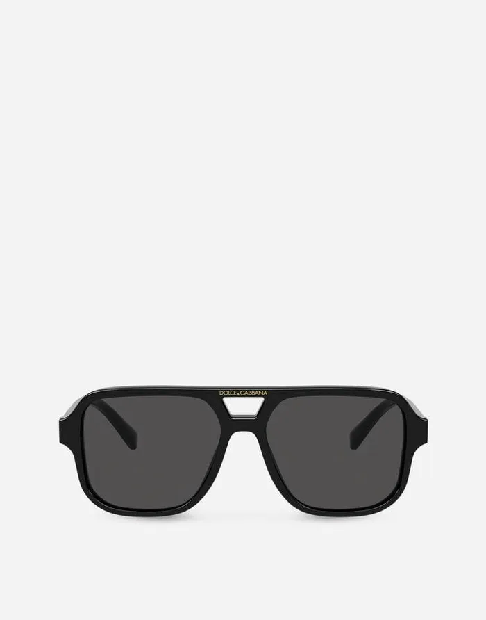 Dolce and Gabbana Accessories Children Think Black Sunglasses Black