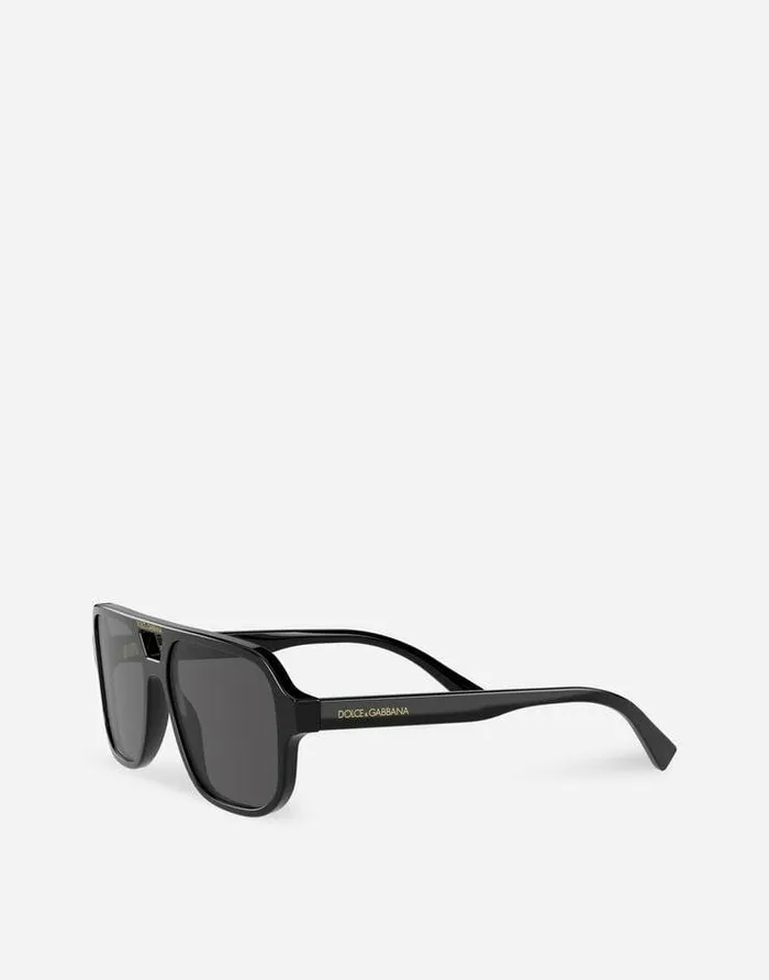 Dolce and Gabbana Accessories Children Think Black Sunglasses Black