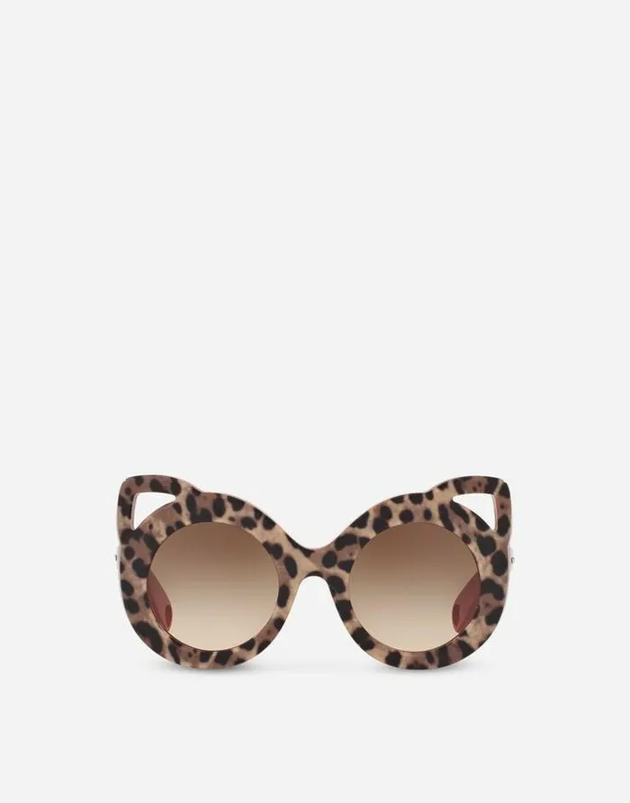 Dolce and Gabbana Accessories Children Zambia Sunglasses Leo Print