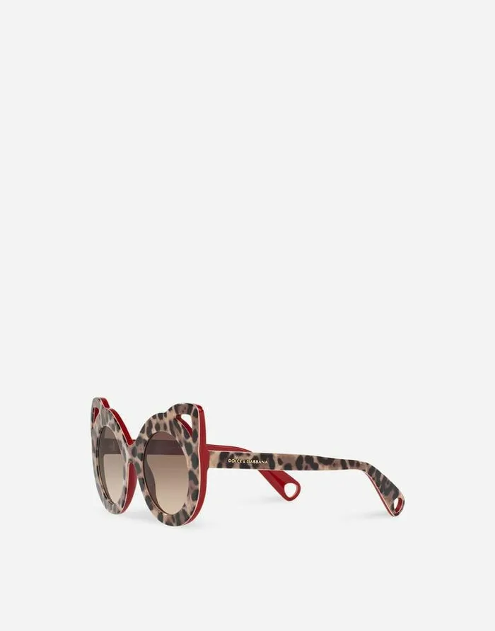 Dolce and Gabbana Accessories Children Zambia Sunglasses Leo Print
