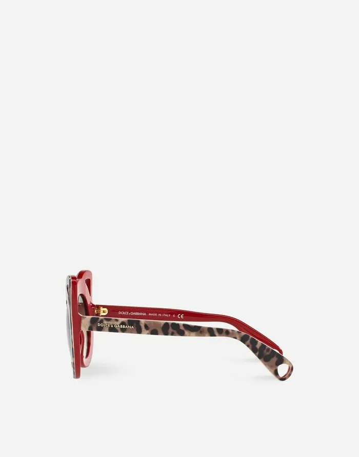 Dolce and Gabbana Accessories Children Zambia Sunglasses Leo Print