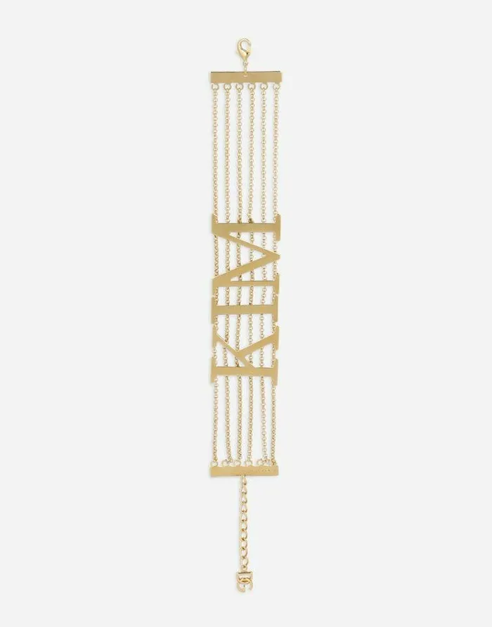 Dolce and Gabbana Bijoux Women KIM DOLCEandGABBANA Semirigid KIM Multichain Choker Gold Dolce and Gabbana Bijoux Women KIM DOLCEandGABBANA Semirigid KIM Multichain Choker Gold