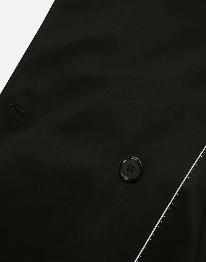 Dolce and Gabbana Coats And Jackets Women Singlebreasted Wool And Cashmere Cape Black Dolce and Gabbana Coats And Jackets Women Singlebreasted Wool And Cashmere Cape Black