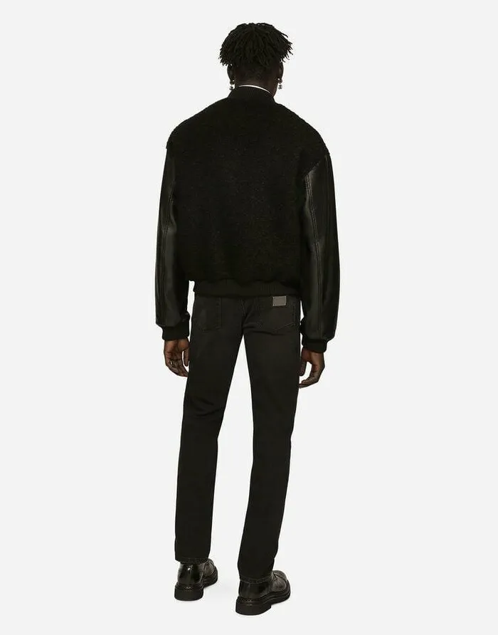 Dolce and Gabbana Denim Men Slim Fit Stretch Denim Jeans With Subtle Abrasions Multicolor Dolce and Gabbana Denim Men Slim Fit Stretch Denim Jeans With Subtle Abrasions Multicolor