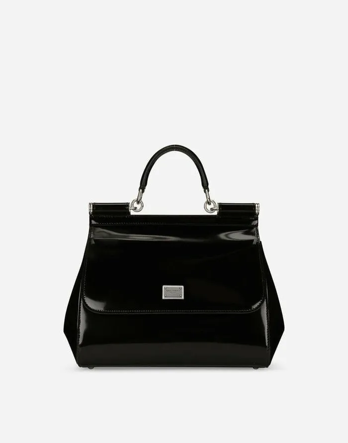 Dolce and Gabbana Handbags WomenChildren KIM DOLCEandGABBANA Large Sicily Handbag Black