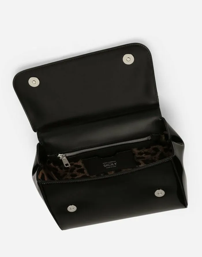 Dolce and Gabbana Handbags WomenChildren KIM DOLCEandGABBANA Large Sicily Handbag Black Dolce and Gabbana Handbags WomenChildren KIM DOLCEandGABBANA Large Sicily Handbag Black
