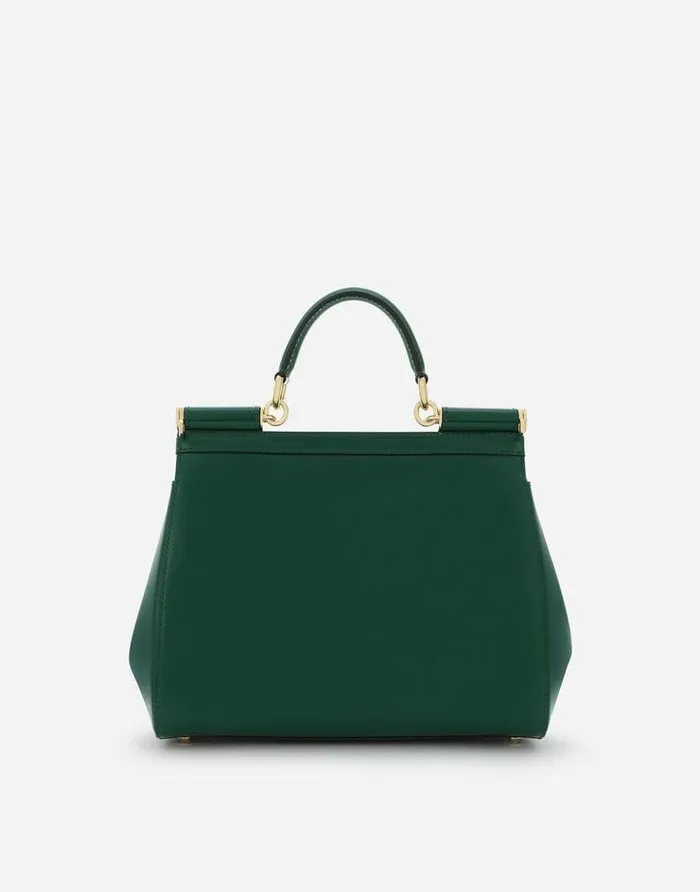 Dolce and Gabbana Handbags Women Large Sicily Handbag Green Dolce and Gabbana Handbags Women Large Sicily Handbag Green