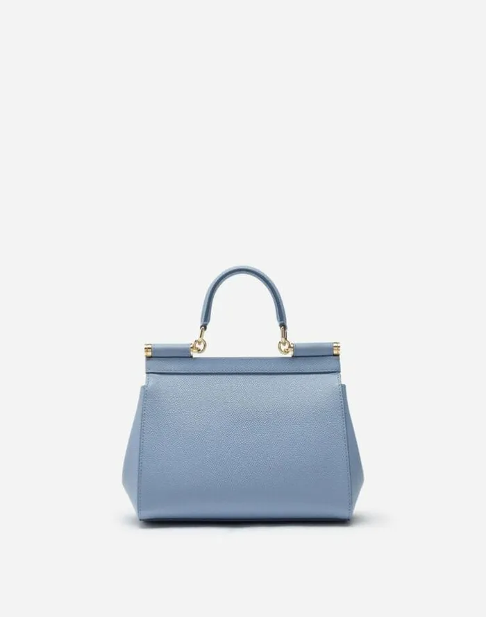 Dolce and Gabbana Handbags Women Medium Sicily Handbag Azure Dolce and Gabbana Handbags Women Medium Sicily Handbag Azure