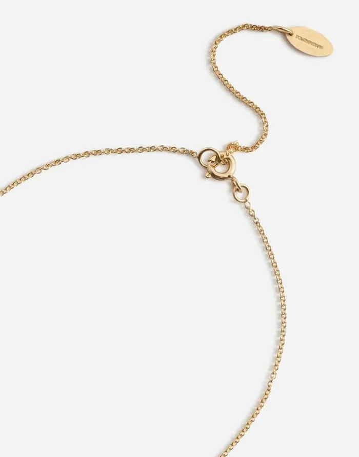 Dolce and Gabbana Jewelry Children Necklace With Good Luck Charm Gold
