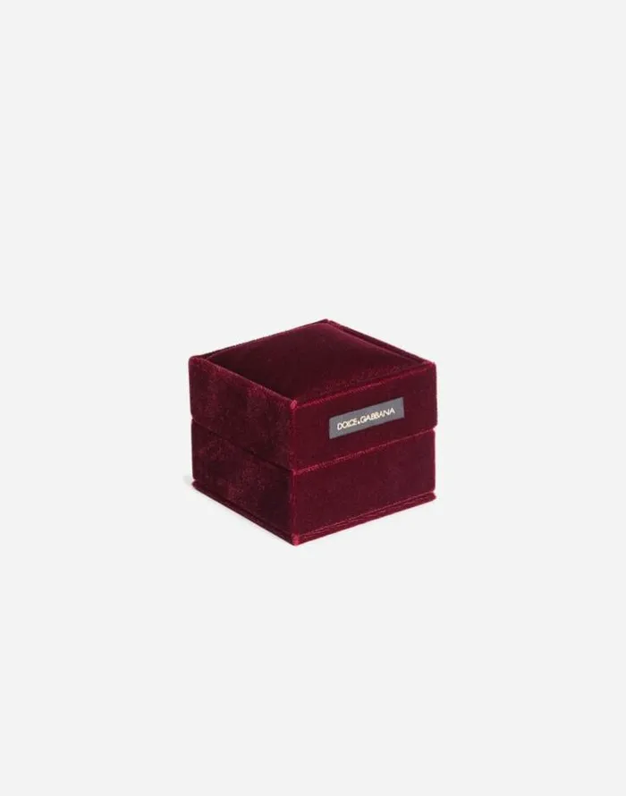 Dolce and Gabbana Rings Women Pizzo Ring In Yellow Gold And Rhodolite Garnet Gold Dolce and Gabbana Rings Women Pizzo Ring In Yellow Gold And Rhodolite Garnet Gold