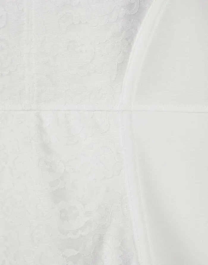 Dolce and Gabbana Shirts And Tops Women Corset Bodysuit White