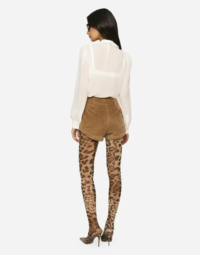 Dolce and Gabbana Shirts And Tops Women Georgette Blouse With Ruches White Dolce and Gabbana Shirts And Tops Women Georgette Blouse With Ruches White