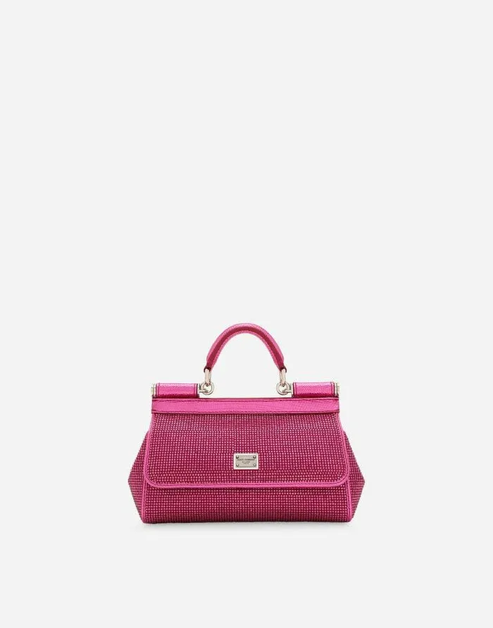 Dolce and Gabbana Sicily Women Small Sicily Handbag Fuchsia
