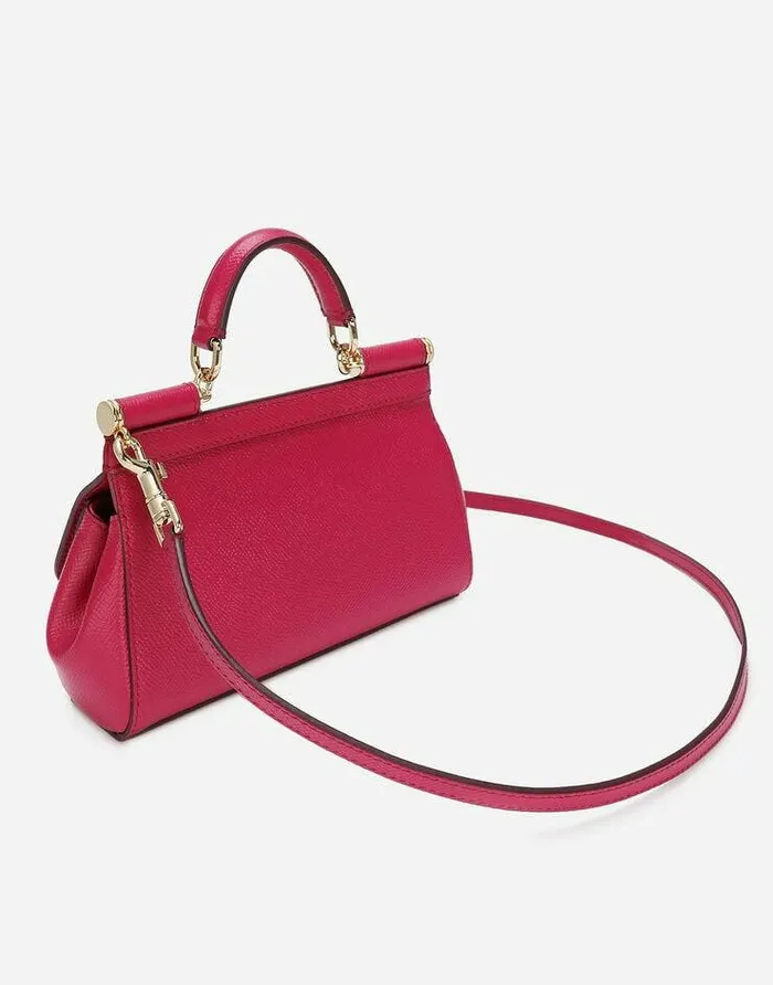 Dolce and Gabbana Sicily Women Small Sicily Handbag Fuchsia Dolce and Gabbana Sicily Women Small Sicily Handbag Fuchsia