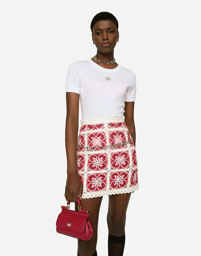Dolce and Gabbana Sicily Women Small Sicily Handbag Fuchsia Dolce and Gabbana Sicily Women Small Sicily Handbag Fuchsia