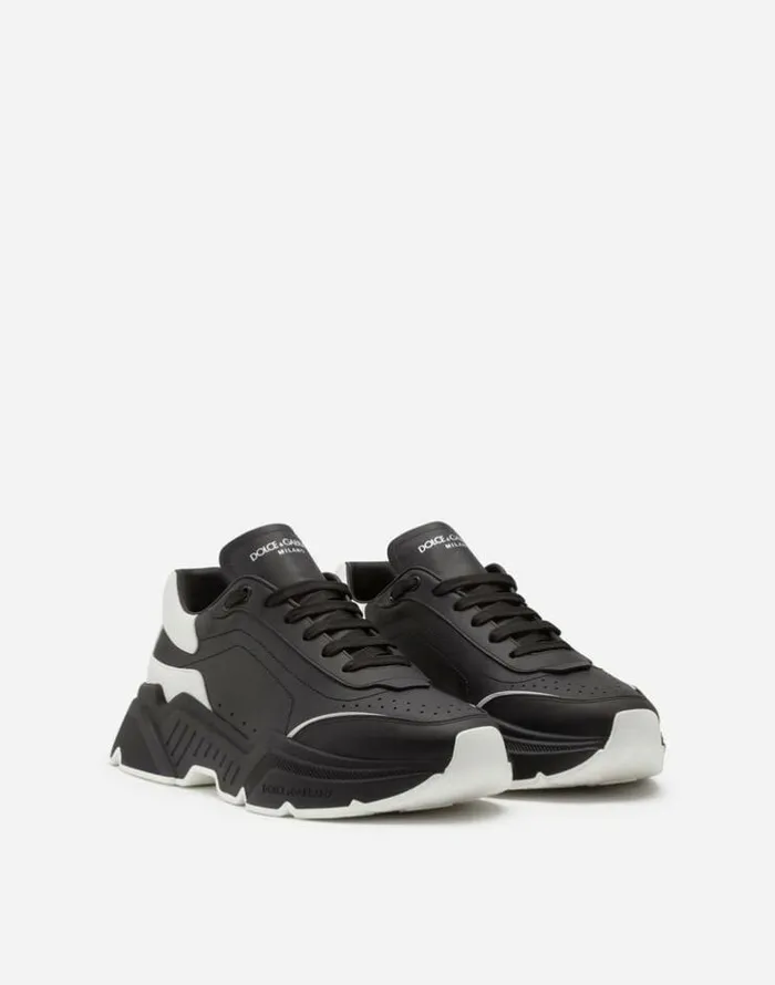 Dolce and Gabbana Sneakers Men Calfskin Nappa Daymaster Sneakers Blackwhite Dolce and Gabbana Sneakers Men Calfskin Nappa Daymaster Sneakers Blackwhite