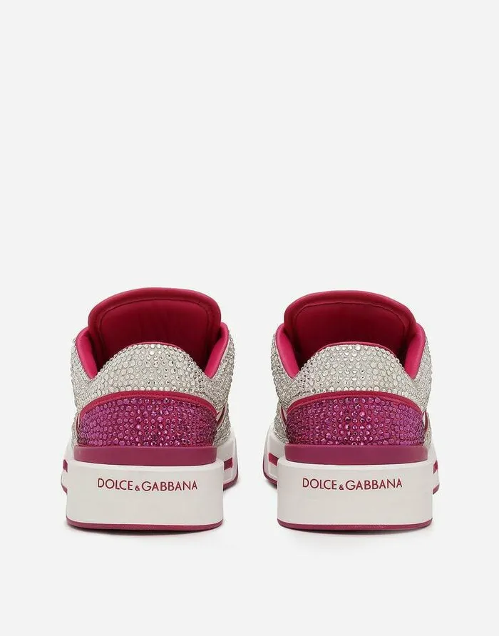 Dolce and Gabbana Sneakers Women Calfskin New Roma Sneakers Multicolor Dolce and Gabbana Sneakers Women Calfskin New Roma Sneakers Multicolor